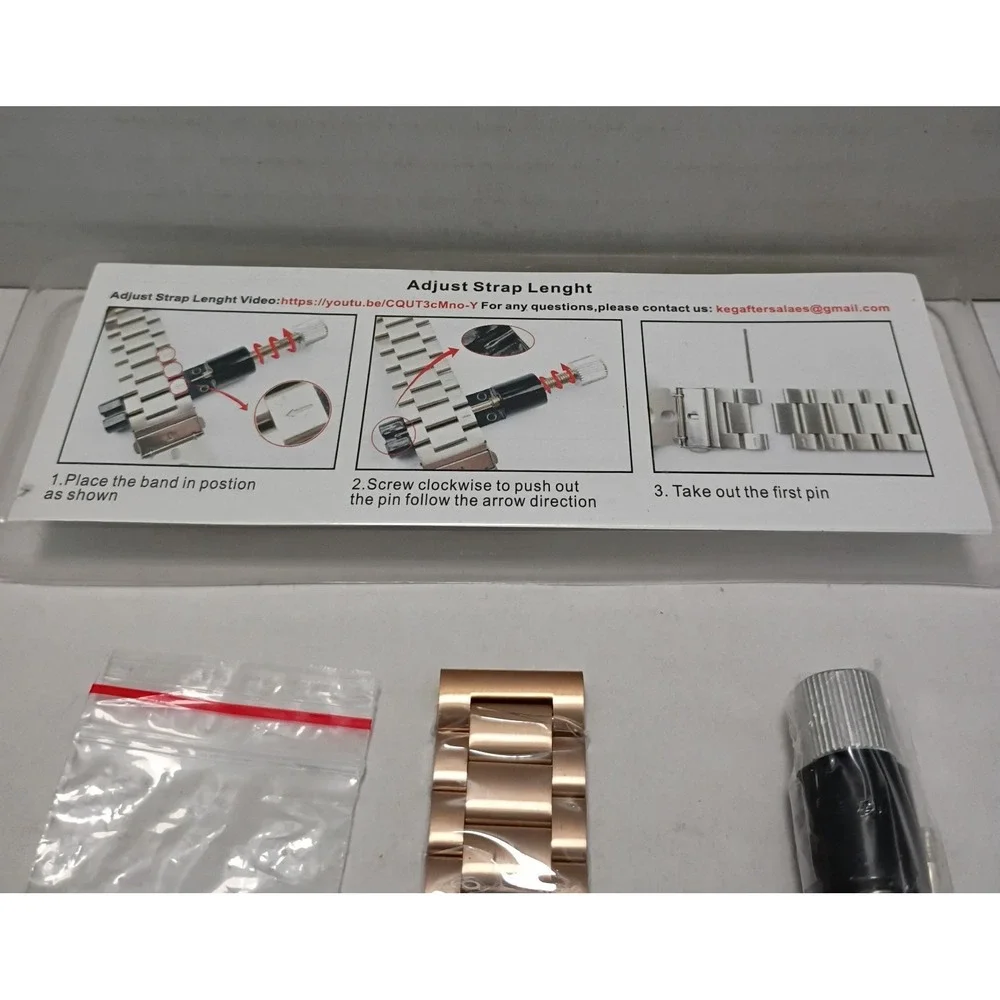 Quick Release Stainless Steel Watch Band Universal Replacement See Description